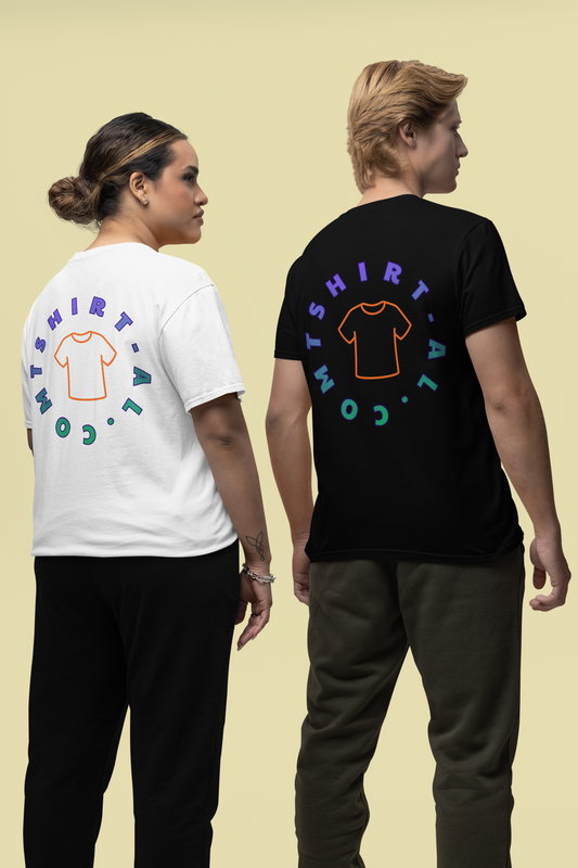 Tasarlanabilir Unisex Regular Tshirt Premium Kalite Baskı ve Kumaş