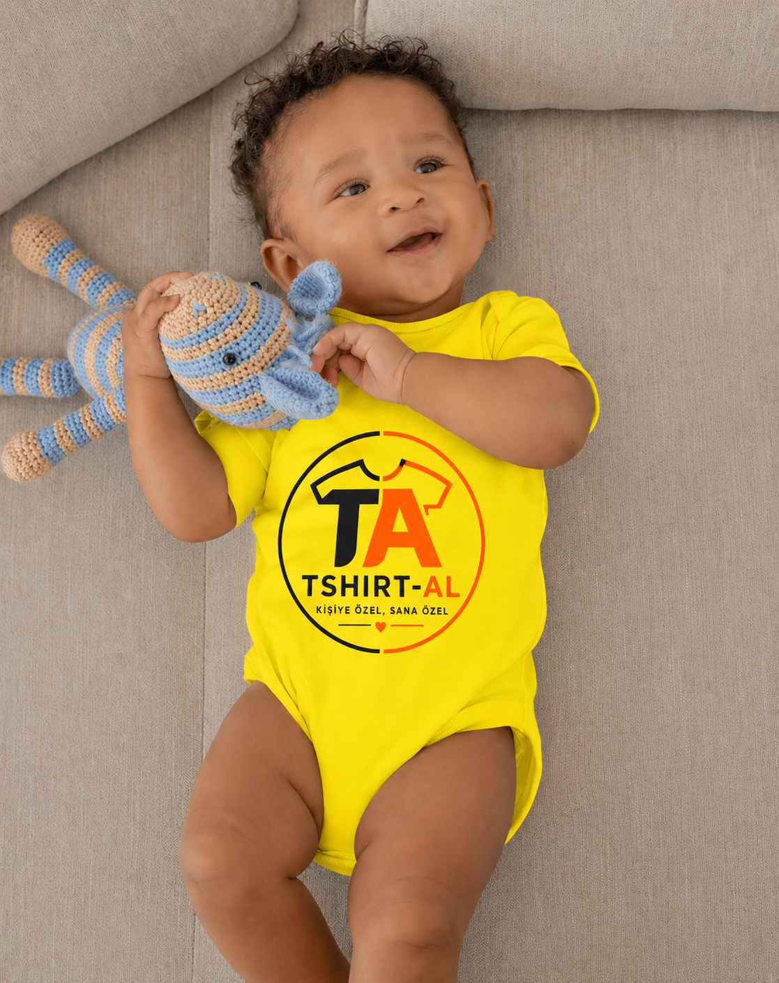 Kişiye Özel Tasarlanabilen Premium Kalite Bebek Bodysuit
