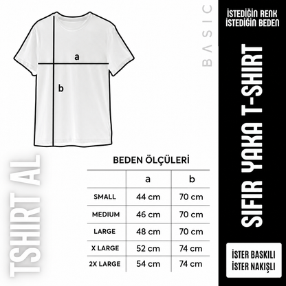 İşletmene Özel Promosyon Kısa Kol Tshirt  Baskı Dahil 10 Adet - Adet Fiyatı 230 TL