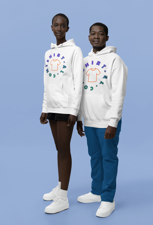 Tasarlanabilir Unisex Hoodie Premium Kalite Baskı ve Kumaş