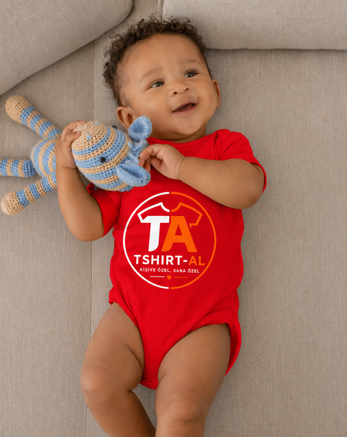 Kişiye Özel Tasarlanabilen Premium Kalite Bebek Bodysuit