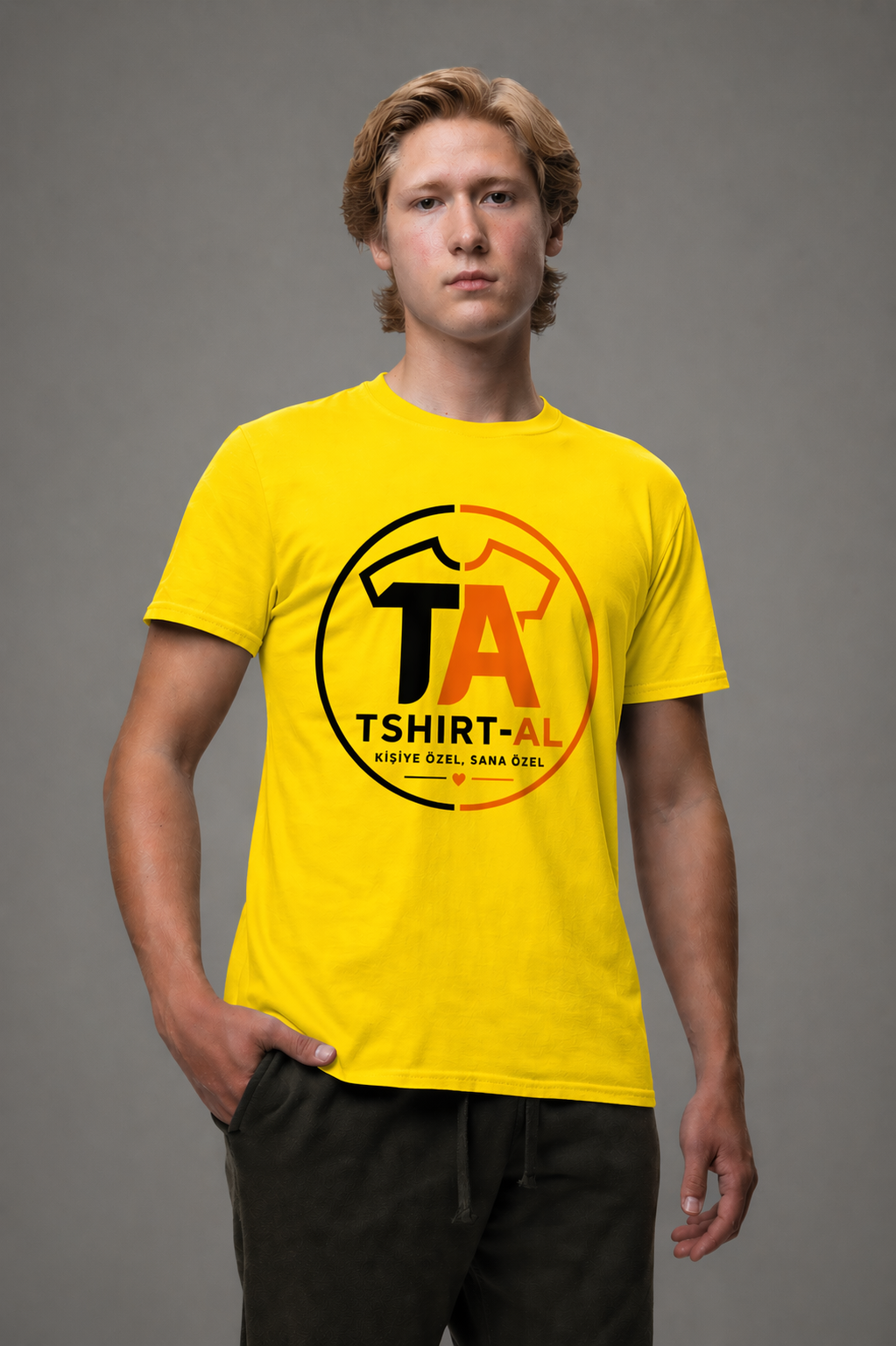 Kişiye Özel Tasarlanabilen Premium Kalite Regular Kısa Kol Tshirt