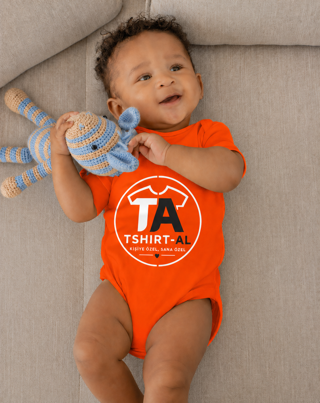 Kişiye Özel Tasarlanabilen Premium Kalite Bebek Bodysuit