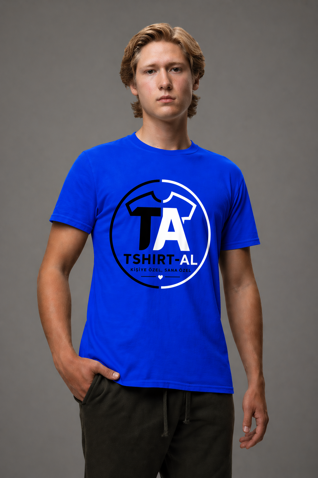 Kişiye Özel Tasarlanabilen Premium Kalite Regular Kısa Kol Tshirt