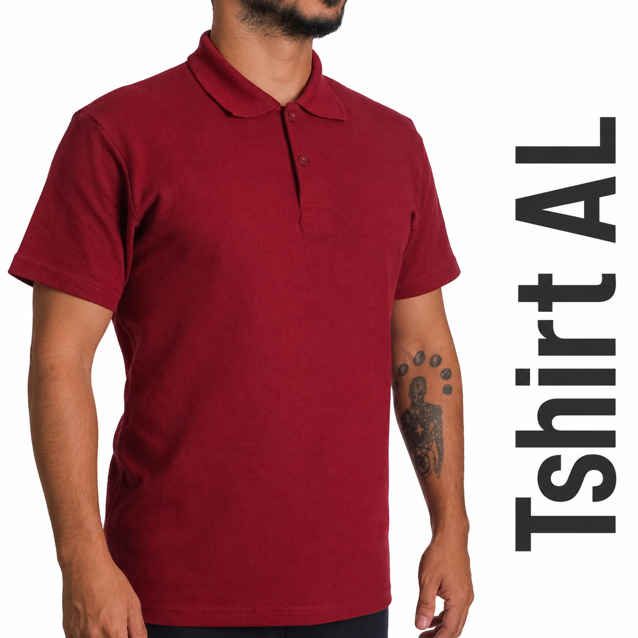 İşletmene Özel 14 Renk Basic Polo Yaka Kısa Kol Tshirt Baskı Dahil 50 Adet - Adet Fiyatı 250 TL
