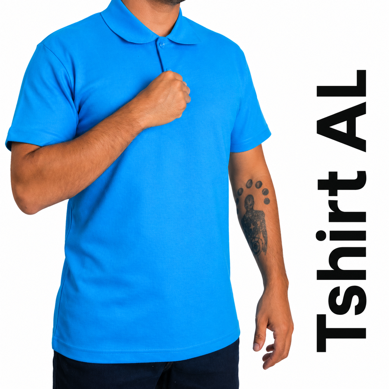 İşletmene Özel 14 Renk Basic Polo Yaka Kısa Kol Tshirt Baskı Dahil 50 Adet - Adet Fiyatı 250 TL