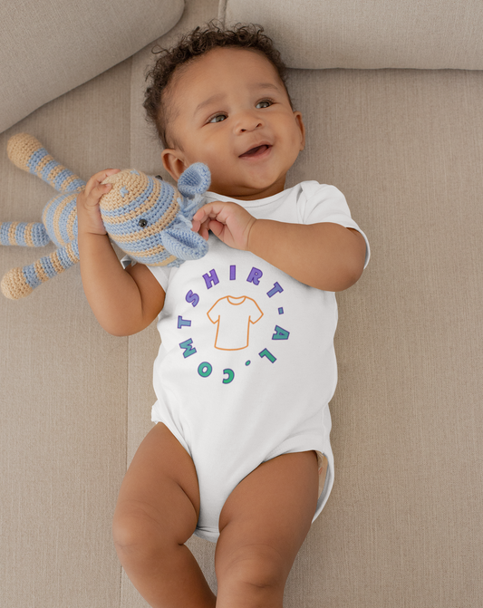 Tasarlanabilir Unisex Baby Body Premium Kalite Baskı ve Kumaş