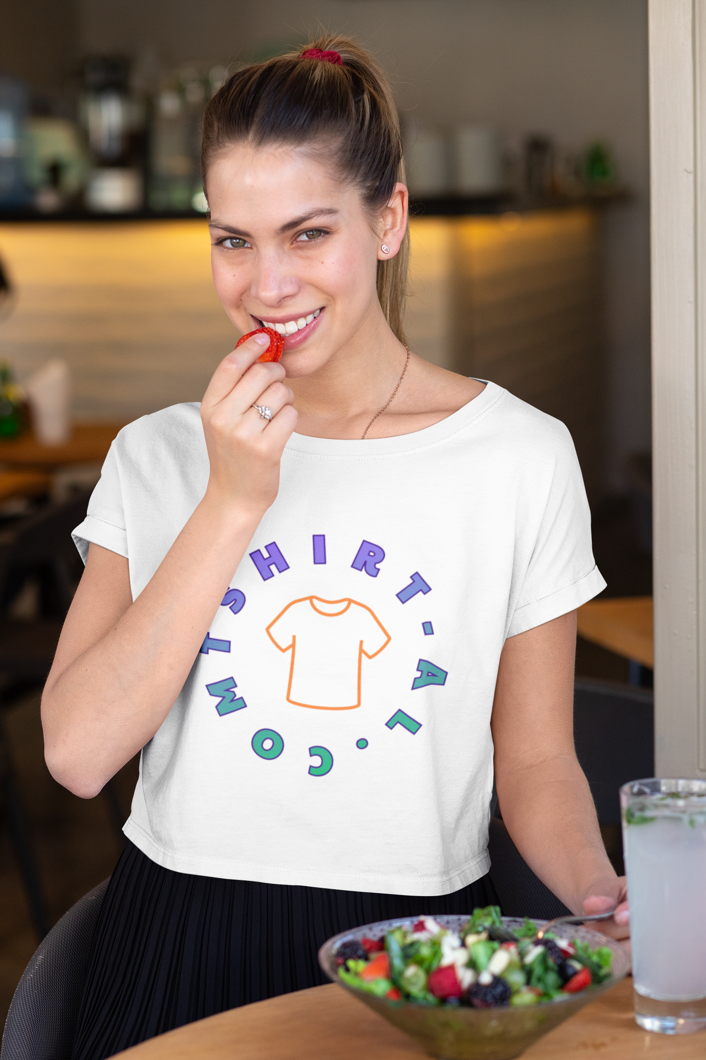 Kişiye Özel Tasarlanabilen Premium Kalite Crop Tshirt
