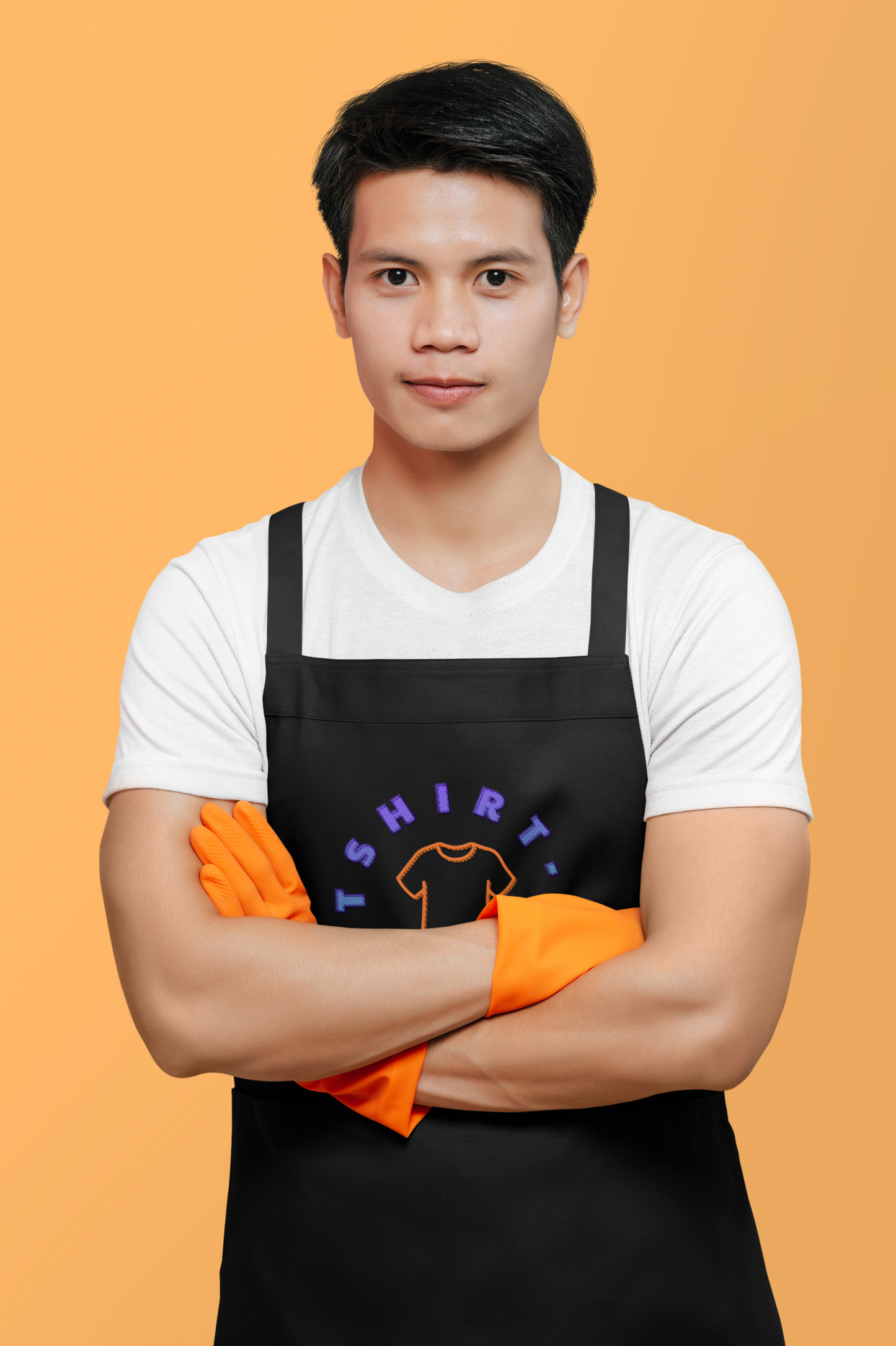 Tasarlanabilir Unisex Önlük Premium Kalite Baskı ve Kumaş