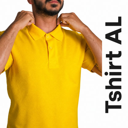 İşletmene Özel 14 Renk Basic Polo Yaka Kısa Kol Tshirt Baskı Dahil - Numune 1 Adet 375 TL