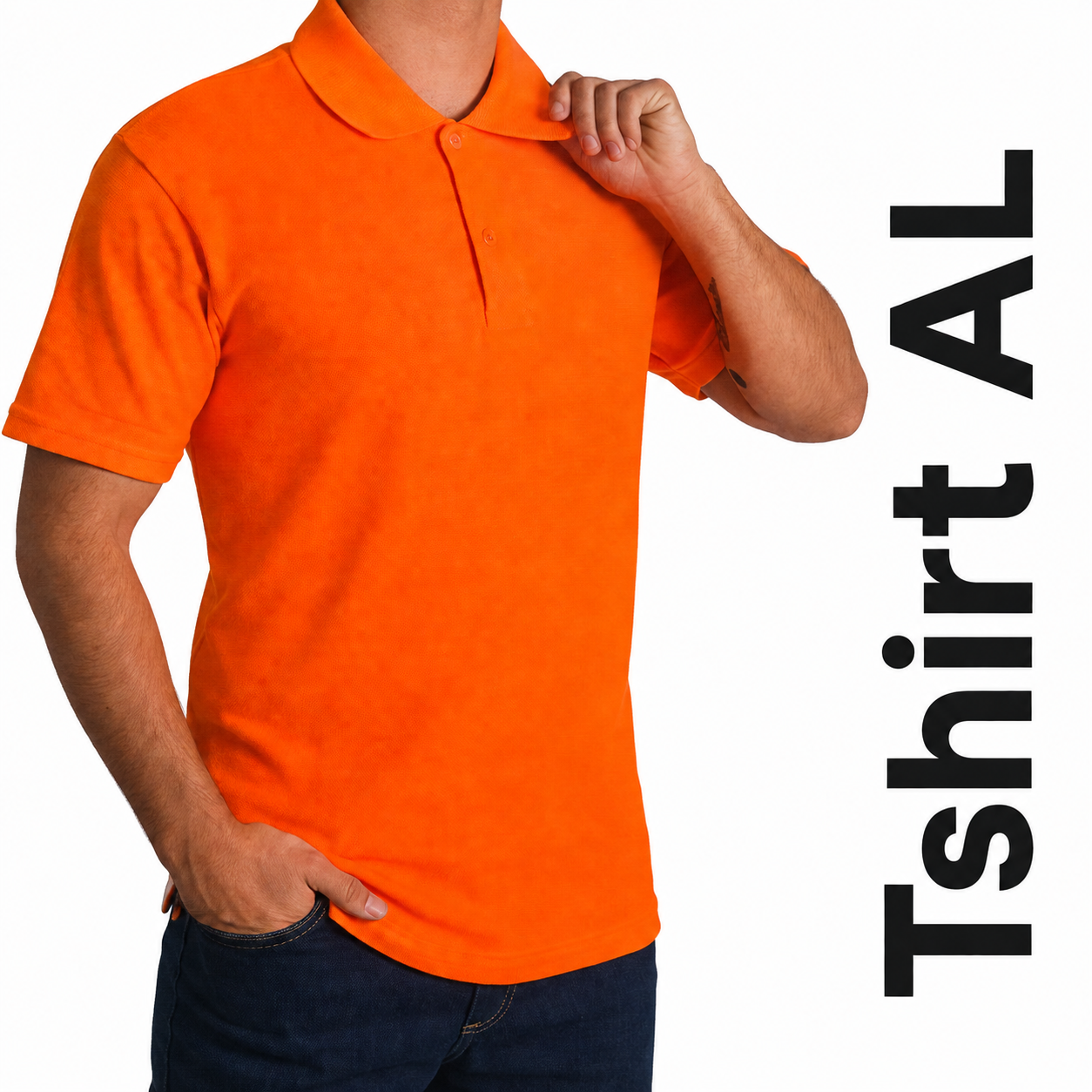 İşletmene Özel 14 Renk Basic Polo Yaka Kısa Kol Tshirt Baskı Dahil 25 Adet - Adet Fiyatı 275  TL